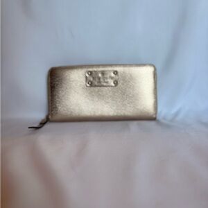 Kate Spade Metallic Gold Wallet